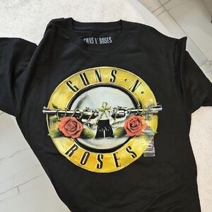 Guns N' Roses Black Graphic T-Shirt Small